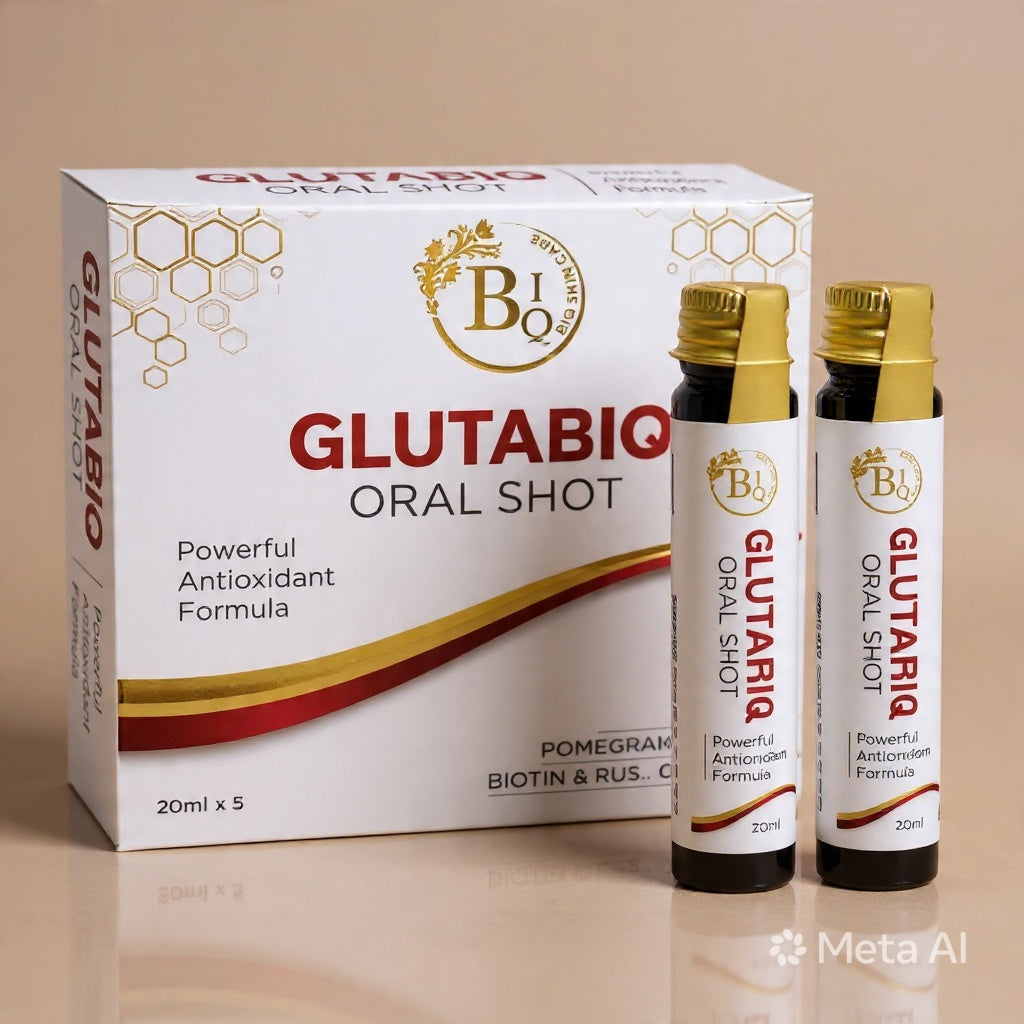 Glutabiq Full Body Whitening Shots 5’s