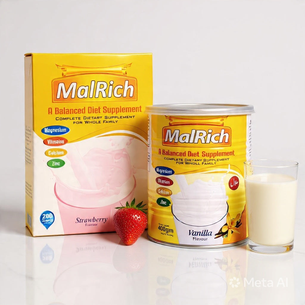 Malrich Weight Gain Supplement (200Gram+400Gram)